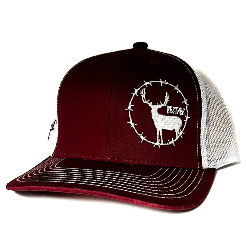 Load image into Gallery viewer, Barbed Wire Buck, Maroon