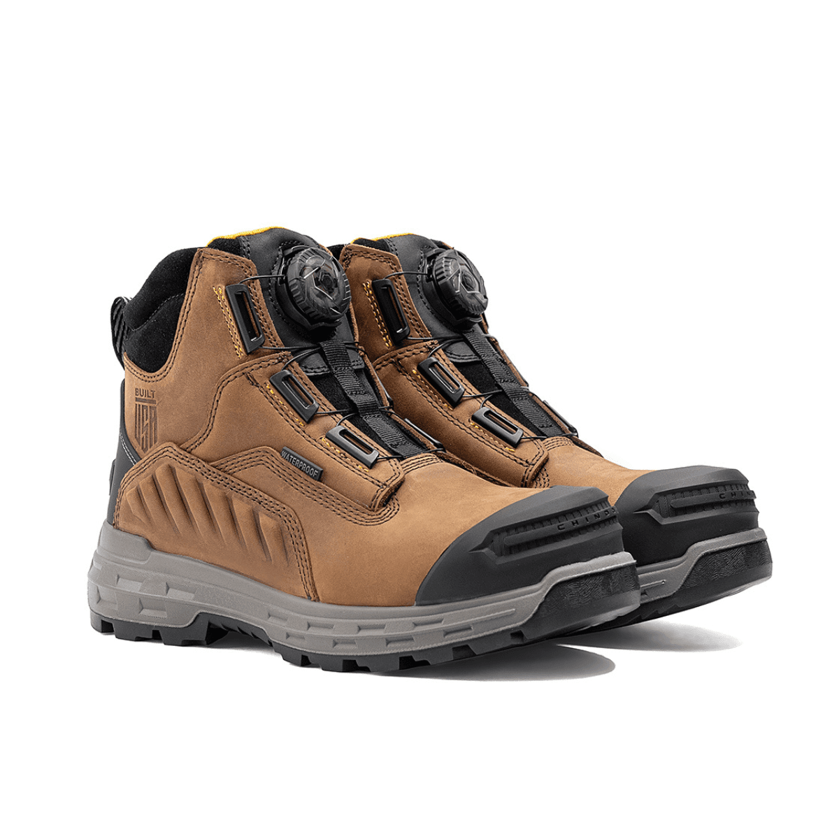 Wildwood 6” Composite Toe Turbolace™ Work Boot - Brown - Made in USA - Skoutley Outdoors LLC