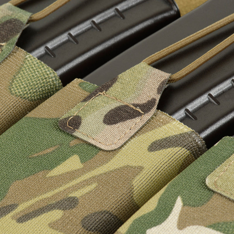 Load image into Gallery viewer, M-Tac Elastic Triple Mag Pouch Elite Laser Cut