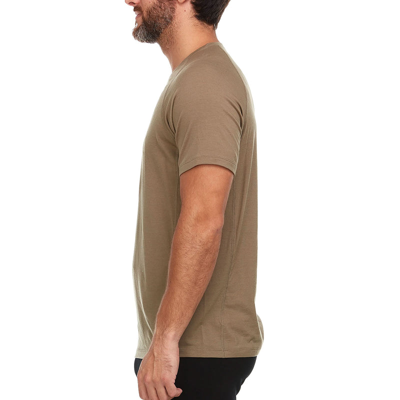 Load image into Gallery viewer, Microweight Men's Wool T Shirt - Woolverino