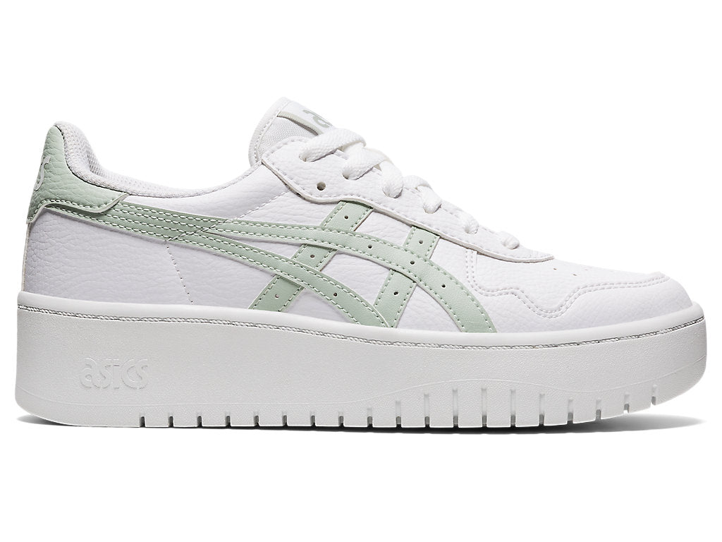 Women's Asics Japan S Pf, White/Lichen Rock, 9.5 B Medium - Skoutley Outdoors LLC
