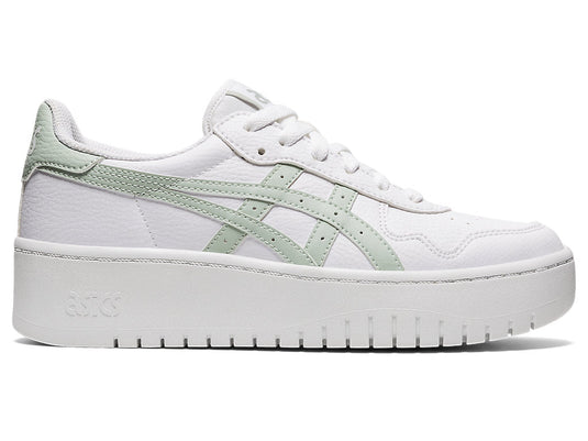 Women's Asics Japan S Pf, White/Lichen Rock, 9.5 B Medium - Skoutley Outdoors LLC