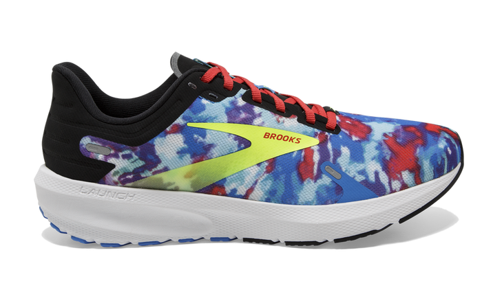 Women's Brooks Launch 9, Black/Blue/Nightlife, 7 B Medium - Skoutley Outdoors LLC