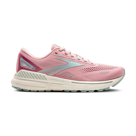 Women's Brooks Adrenaline GTS 23, Zephyr/Blue/Coconut, 5.5 B Medium - Skoutley Outdoors LLC