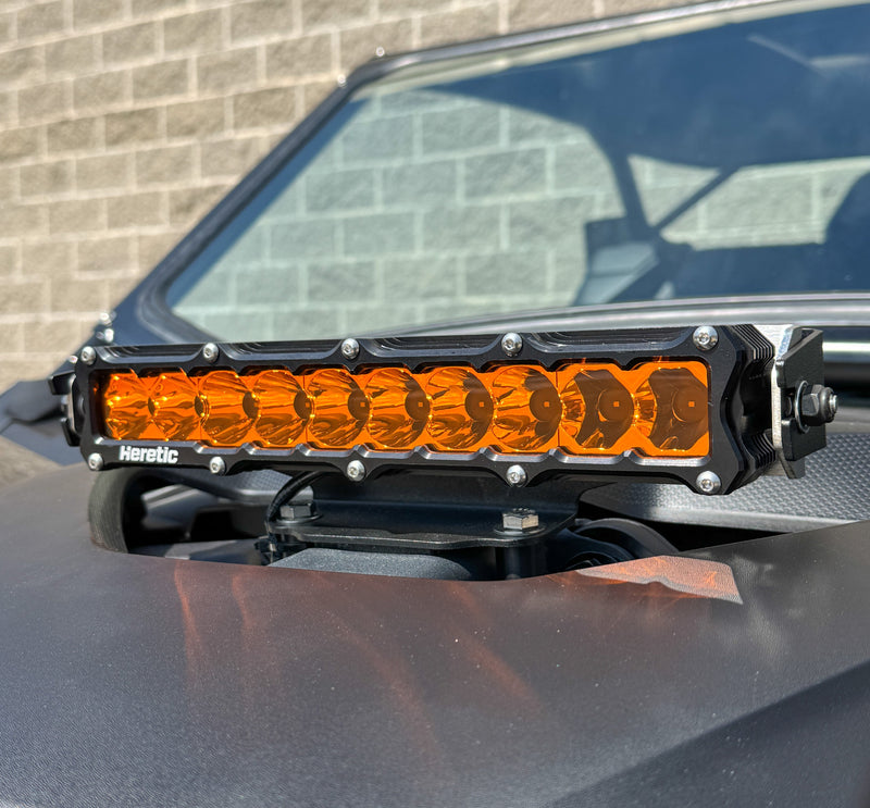 Load image into Gallery viewer, Can Am Maverick R 10 Inch Shock Tower LED Light Bar