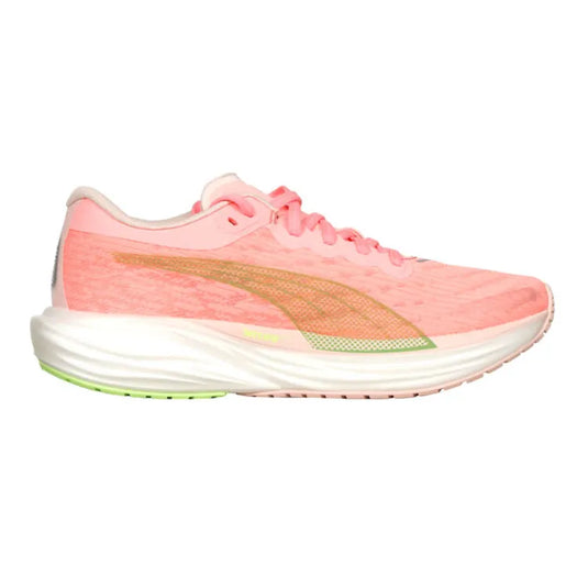 Women's Puma Deviate Nitro 2, Koral Ice/Speed Green, 9.5 B Medium - Skoutley Outdoors LLC