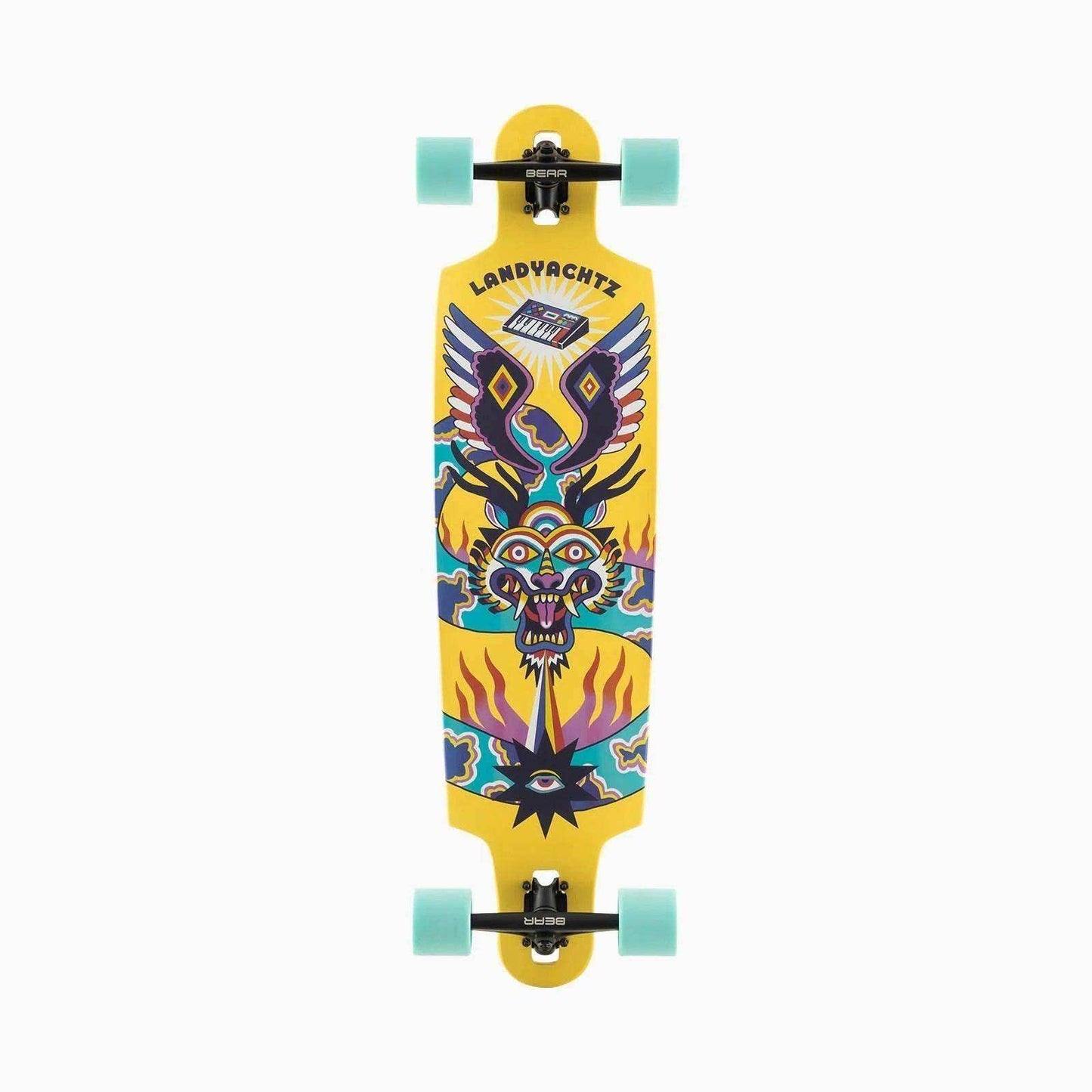 Landyachtz Drop Cat 38 Journey Longboard Complete - Skoutley Outdoors LLC