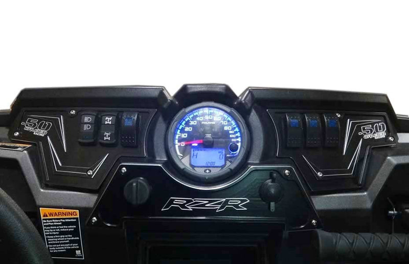 Load image into Gallery viewer, XP1000 3 piece Dash Panel Black with switches