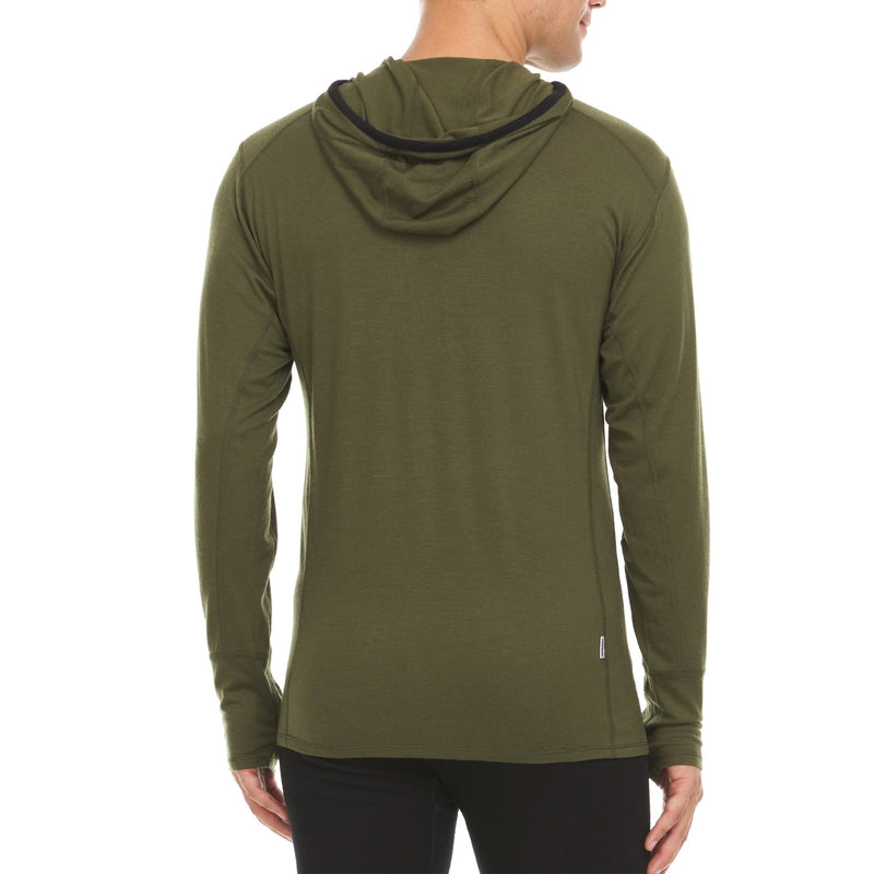 Load image into Gallery viewer, Men's Wool 1/4 Zip Merino Sun Hoodie - Microweight