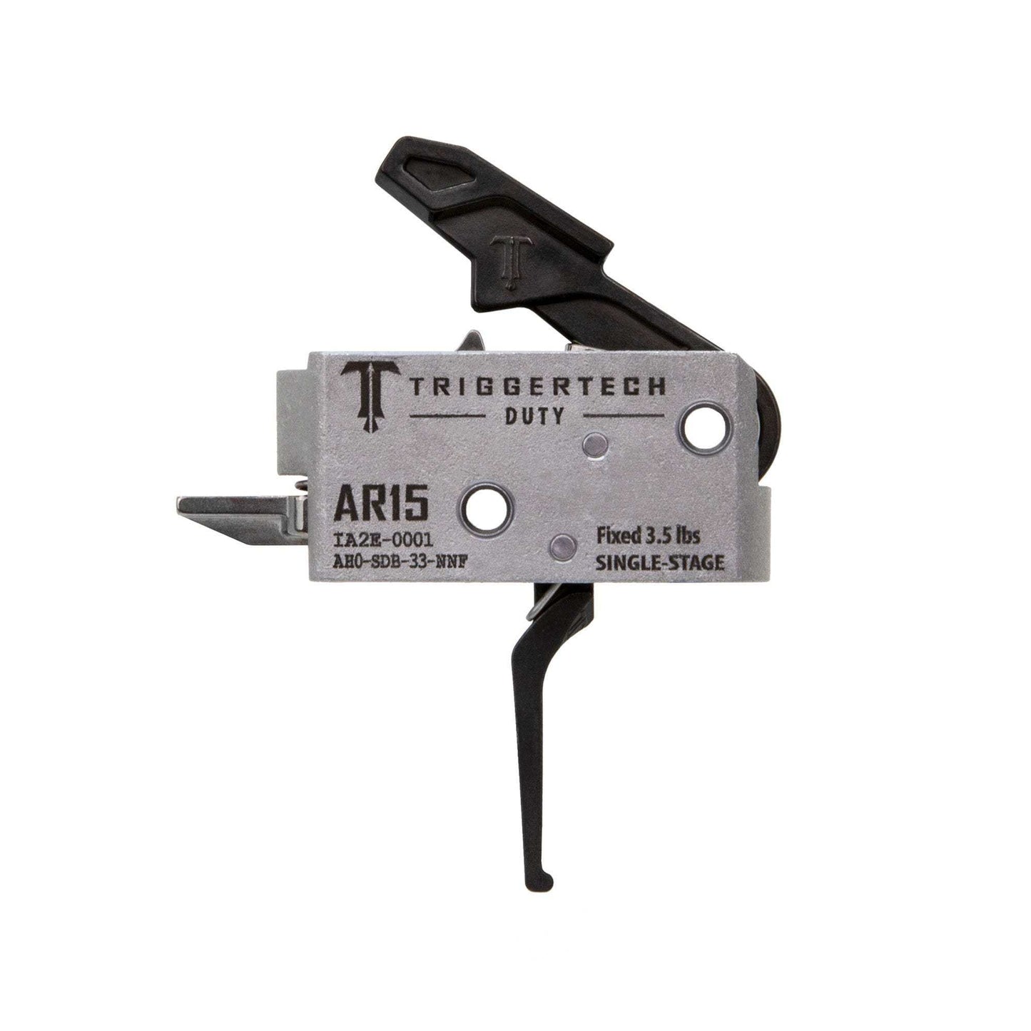 Trigtech Ar15 Duty Flat 3.5lb Blk - Skoutley Outdoors LLC