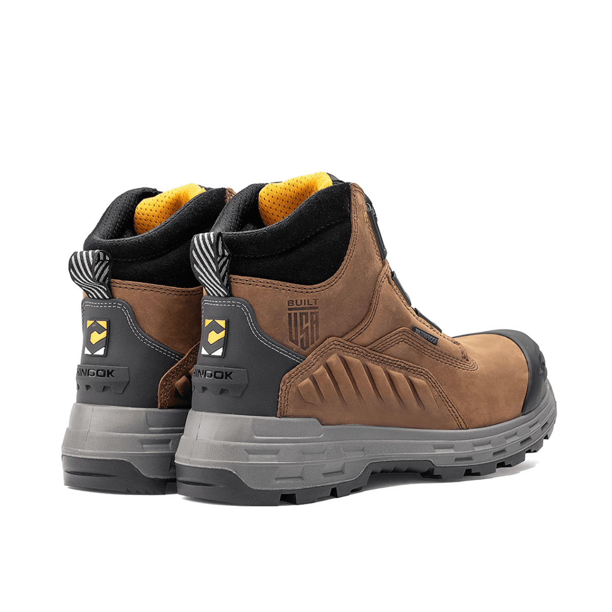 Wildwood 6” Composite Toe Turbolace™ Work Boot - Brown - Made in USA - Skoutley Outdoors LLC