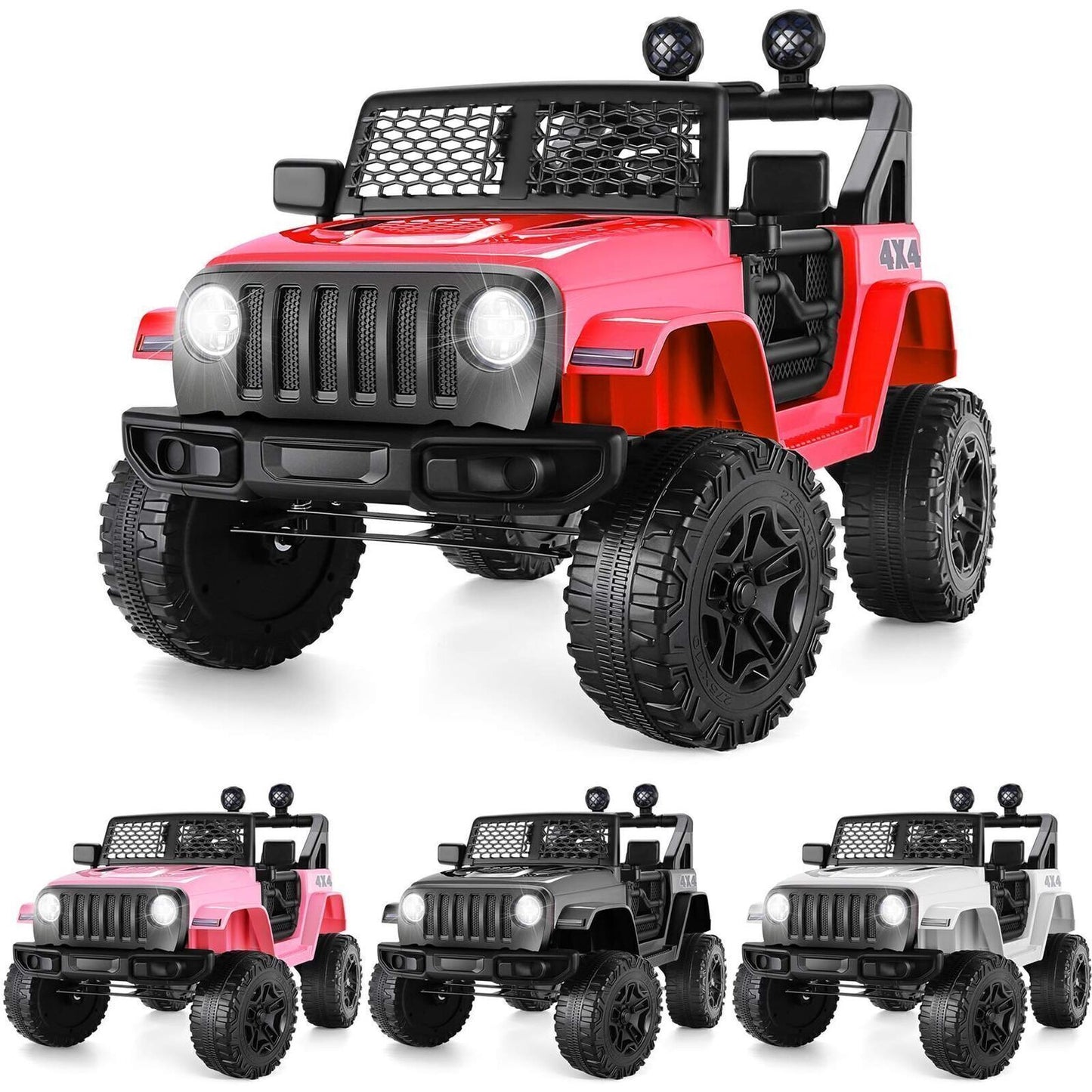 12V 7Ah Electric Kids Ride On Car Power Wheels Jeep - 2 Seater