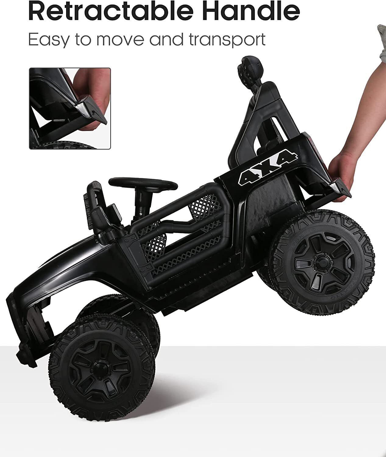 12V 7Ah Electric Kids Ride On Car Power Wheels Jeep - 2 Seater