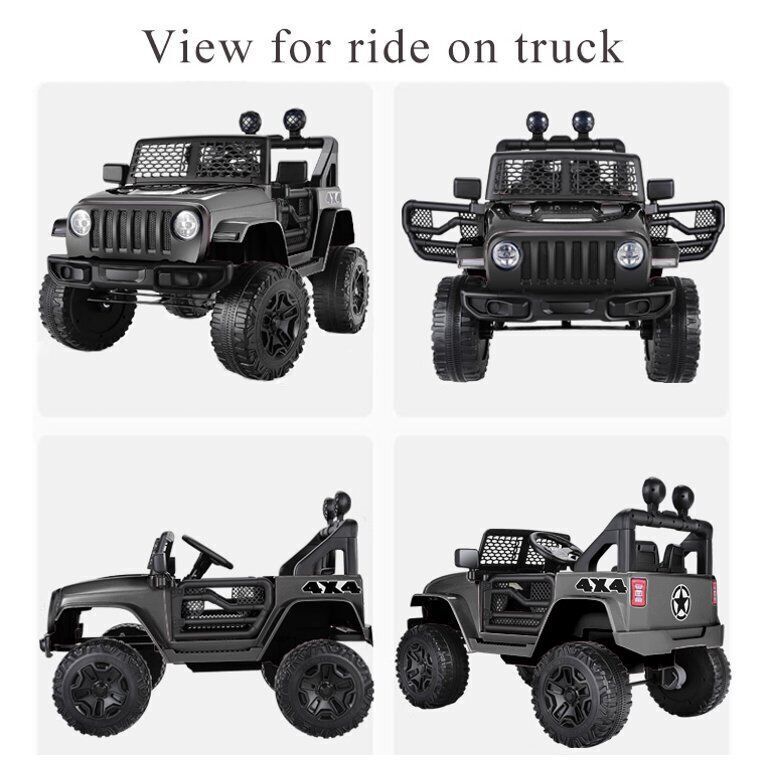 12V 7Ah Electric Kids Ride On Car Power Wheels Jeep - 2 Seater for Safe and Fun Adventures
