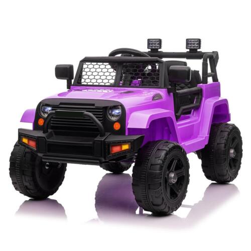 12V Battery Powered Ride-On Truck with Remote Control & LED Lights