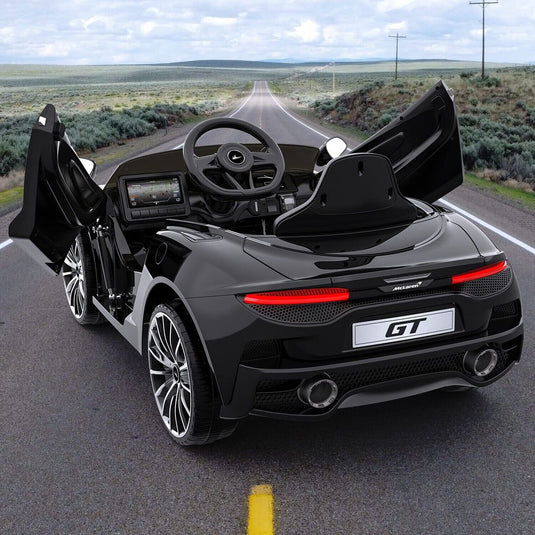12V Battery Powered Sports Car for Kids with LED Headlights and 2 Speed Options