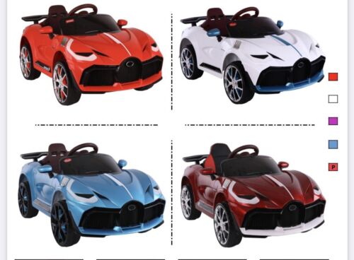 12V Bugatti J6676 Remote Control Car for Kids: Experience the Thrill of Driving!