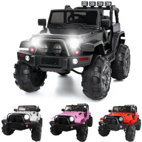 12V Electric Battery Powered Kids Ride-On Truck with Remote Control - Suitable for Ages 3-8