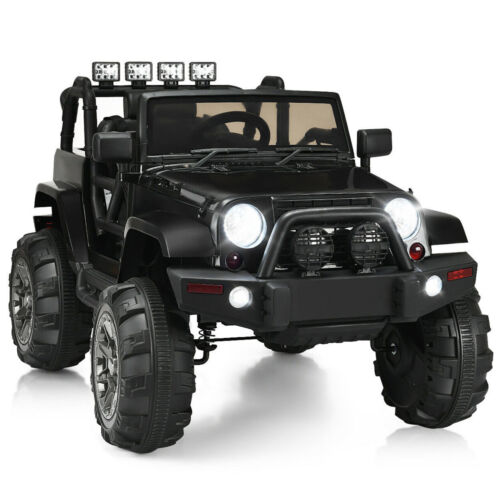 12V Electric Kids Ride-On Car Truck with Parental Remote Control