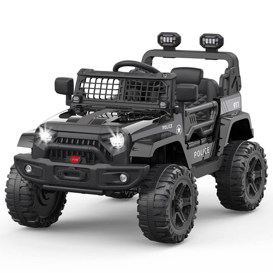 12V Electric Kids Ride On Jeep with Bluetooth Remote and Safety Belt