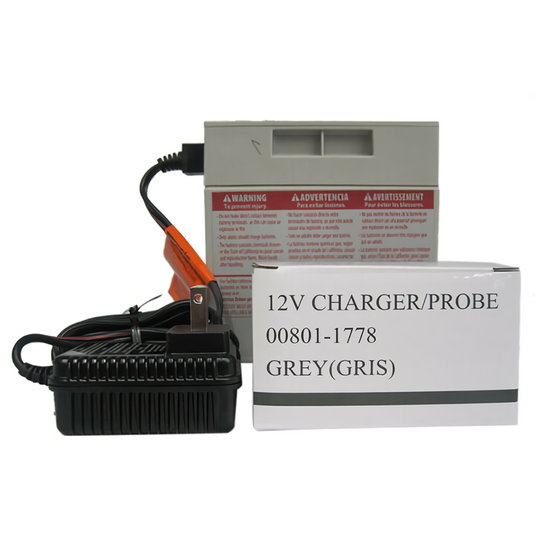 12V Fisher Price Grey Battery & Charger Combo Pack for Power Wheels