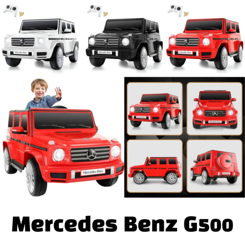 12V Lamborghini Electric Car Truck and Mercedes Benz G500 Ride-On Toy for Kids