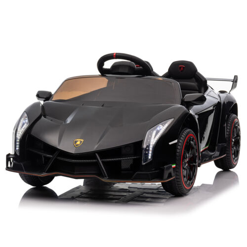 12V Lamborghini Poison Sports Car with Remote Control - Dual Drive and 4.5AH Battery