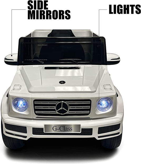 12V Licensed Mercedes Benz G63 Kids Ride On Car with Remote Control and Openable Doors