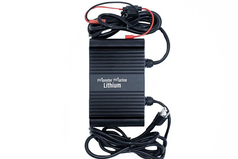 Load image into Gallery viewer, BLACK WIDOW 24V 10A Waterproof Lithium Battery Charger