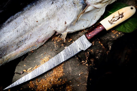 Custom Handmade Filleting Knife for Fish – 13