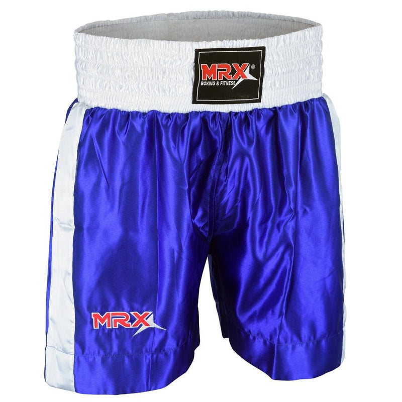 Load image into Gallery viewer, MRX Mens Boxing Shorts Fighting Shorts Blue-white-1301