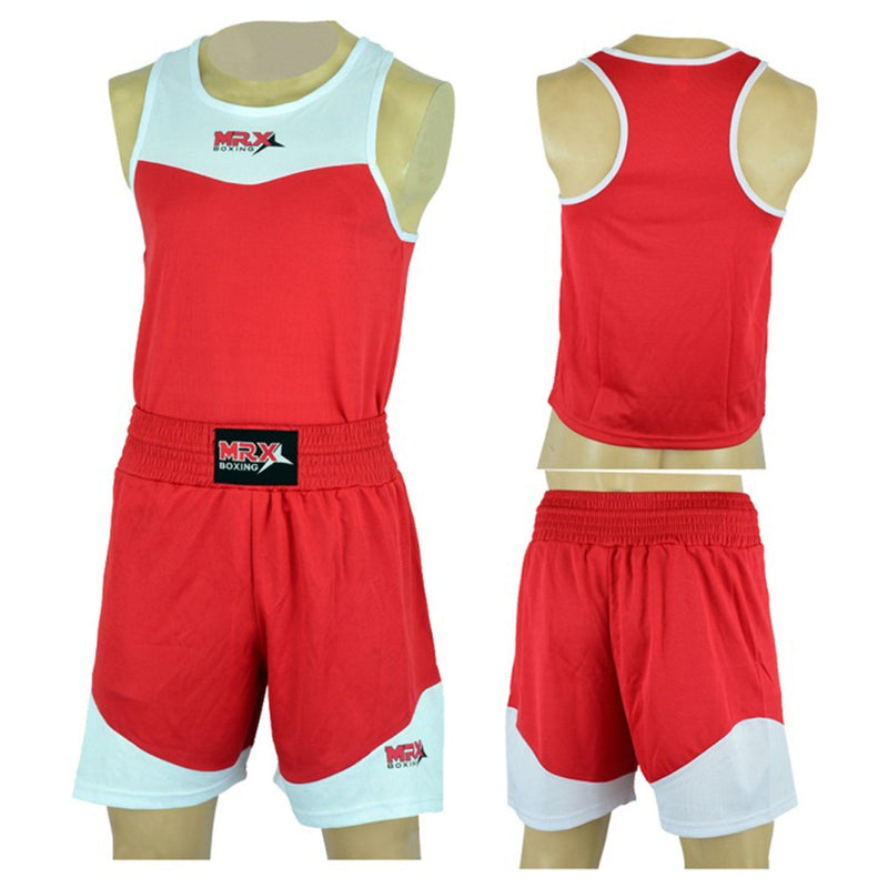 Load image into Gallery viewer, MRX Men's Boxing Uniform set for Training or Fighting Jersey & Shorts All Sizes