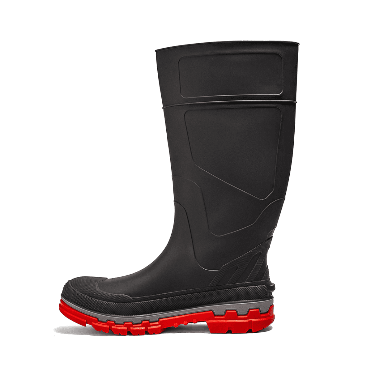 Kickaxe 15" Waterproof Rubber Boot - Grey/Orange - Skoutley Outdoors LLC