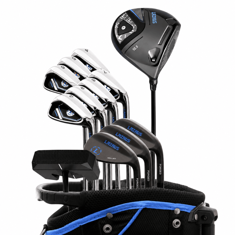 Load image into Gallery viewer, Lazrus Golf 13 pc Set - LAZ2 Driver, 3 Wedges Set, Irons (4-PW), Putter & Bag (optional)