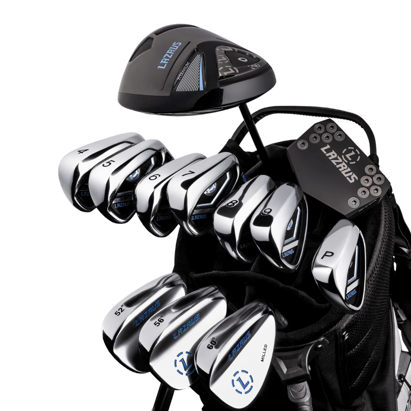 Load image into Gallery viewer, Lazrus Golf 13 pc Set - LAZ2 Driver, 3 Wedges Set, Irons (4-PW), Putter & Bag (optional)