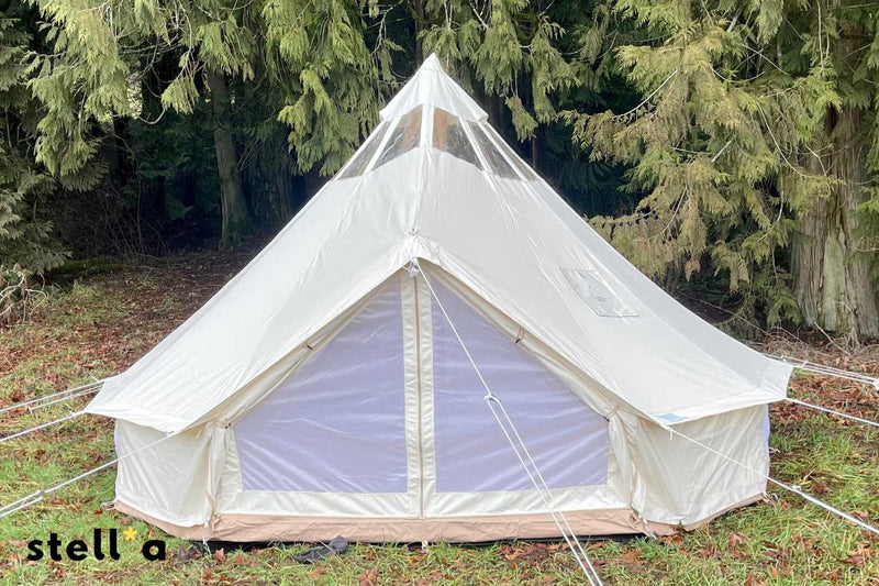 Load image into Gallery viewer, 13' (4M) Stella™ Stargazing Canvas Tent