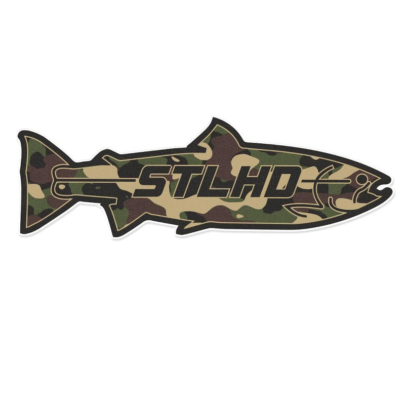 Load image into Gallery viewer, STLHD Large Camo Boat Decal - 24"