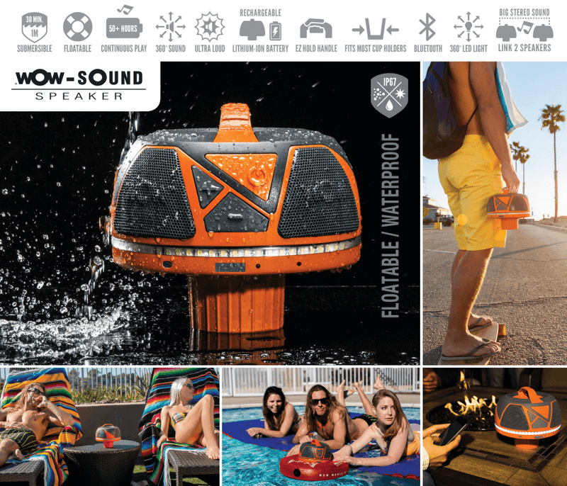 Load image into Gallery viewer, WOW Sports WOW-SOUND Speaker (17-9001)