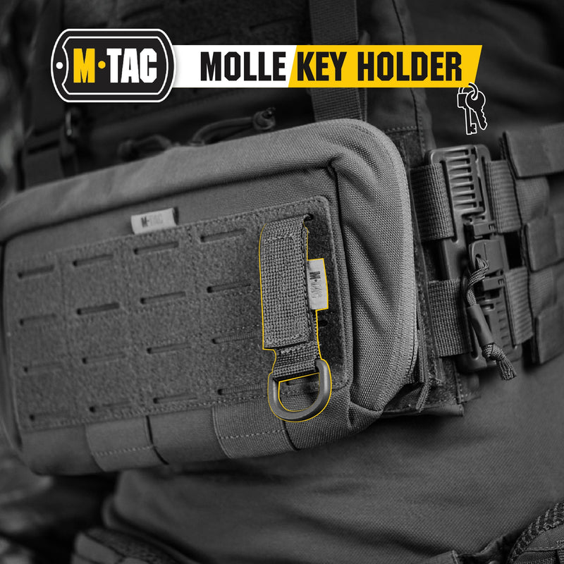 Load image into Gallery viewer, M-Tac Key Holder for Belt with D-Ring Key Clip