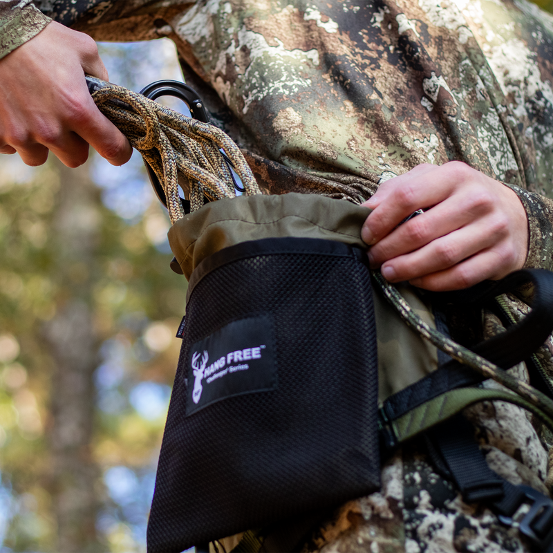 Load image into Gallery viewer, 8mm Predator™ Deluxe Sewn Tree Tether & Lineman's Belts