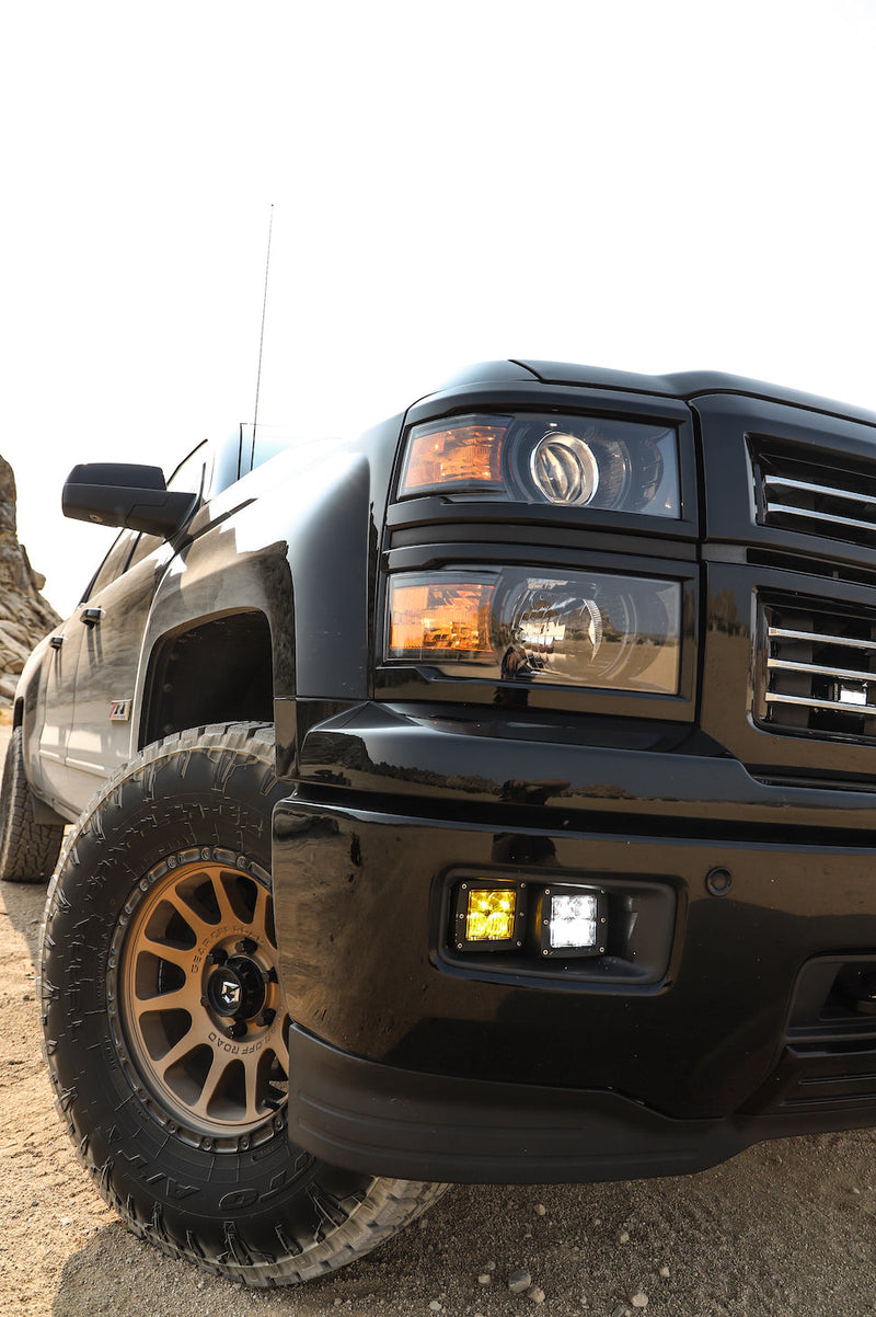 Load image into Gallery viewer, 2014-2015 Silverado 1500 Fog Light Pod Brackets