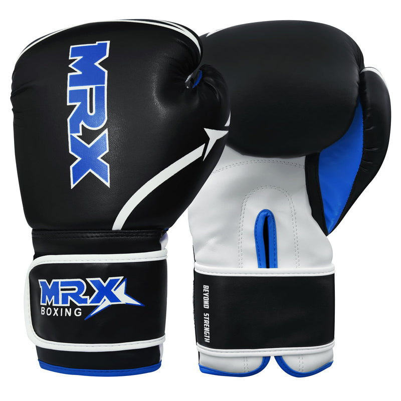 Load image into Gallery viewer, MRX Boxing Gloves Fighting Sparring Training Adult Junior Black Red Blue