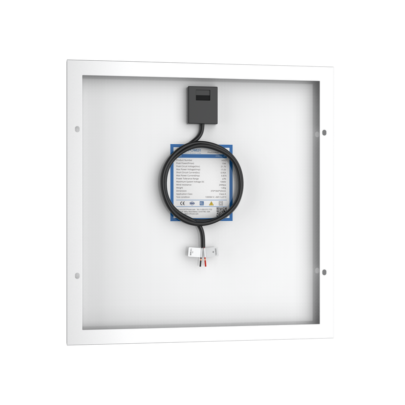 Load image into Gallery viewer, 15 Watt 12 Volt Polycrystalline Solar Panel