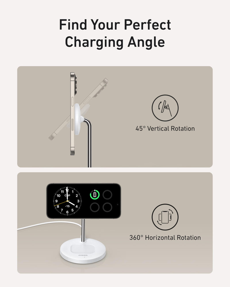 Load image into Gallery viewer, Anker MagGo Wireless Charger (2-in-1 Stand) BOA