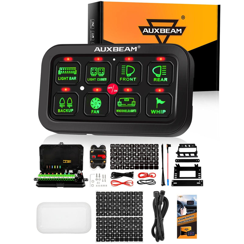 Load image into Gallery viewer, Single Series 6/8 Gang LED Switch Panel,Off Road Light Controller