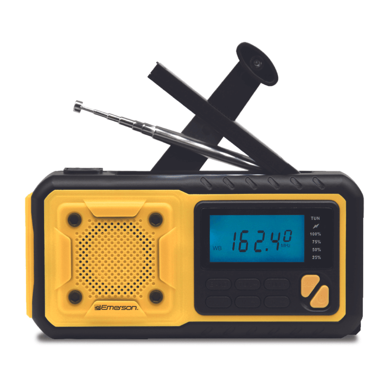 Load image into Gallery viewer, Emerson Emergency AM / FM Radio with Weather Band / Flashlight / Power Bank