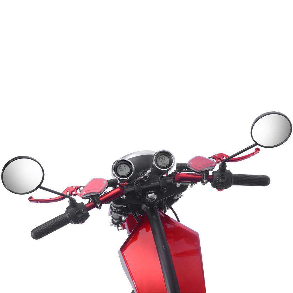 Mototec Raven 60v 30ah 2500w Lithium Electric Scooter Red - Skoutley Outdoors LLC