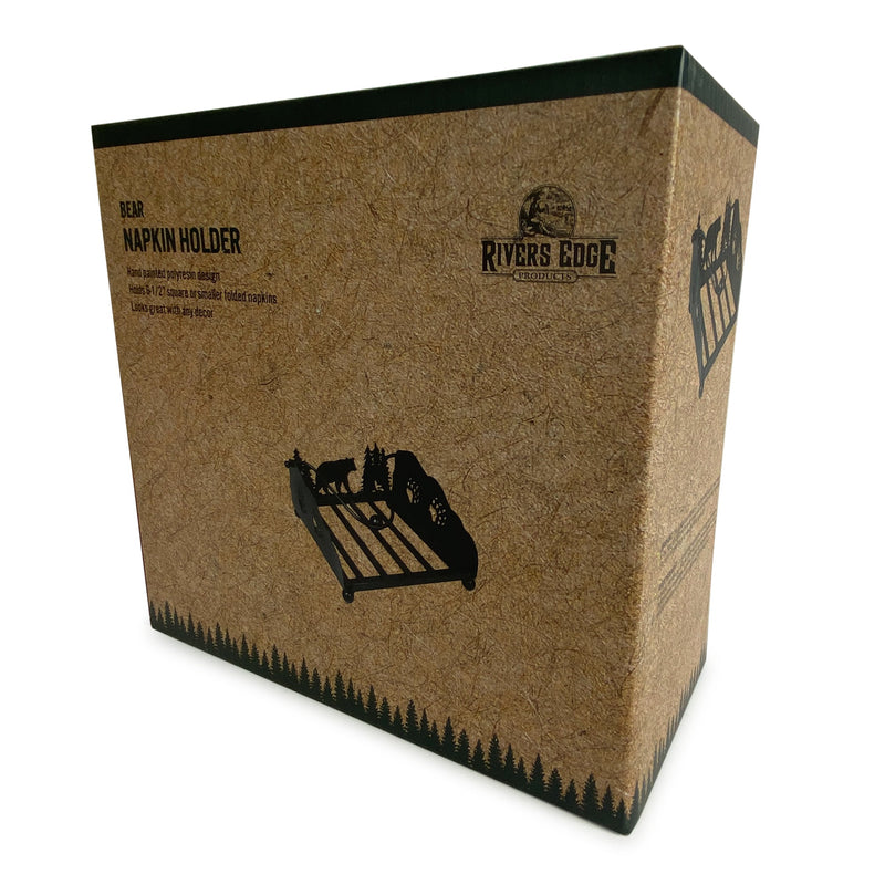 Load image into Gallery viewer, Napkin Holder-Lazer Cut Bear