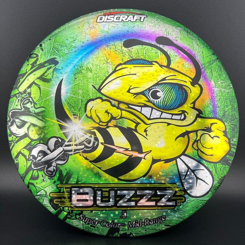 Load image into Gallery viewer, ESP FLX SuperColor Full Foil Buzzz - Holo Green Chains Bee