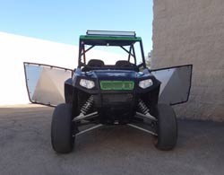 Load image into Gallery viewer, 50 Cal RZR Doors Red on Black